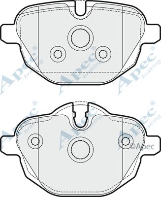 APEC BRAKING Jarrupala, levyjarru PAD1752